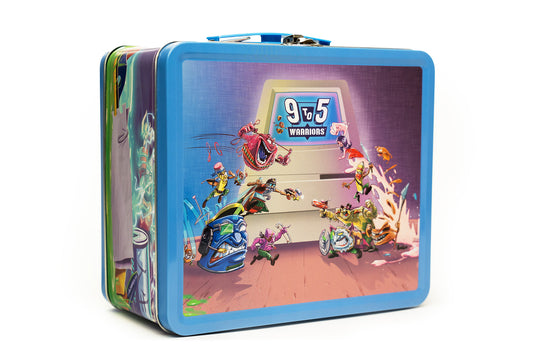 9 to 5 Warriors Lunch Box and Thermos